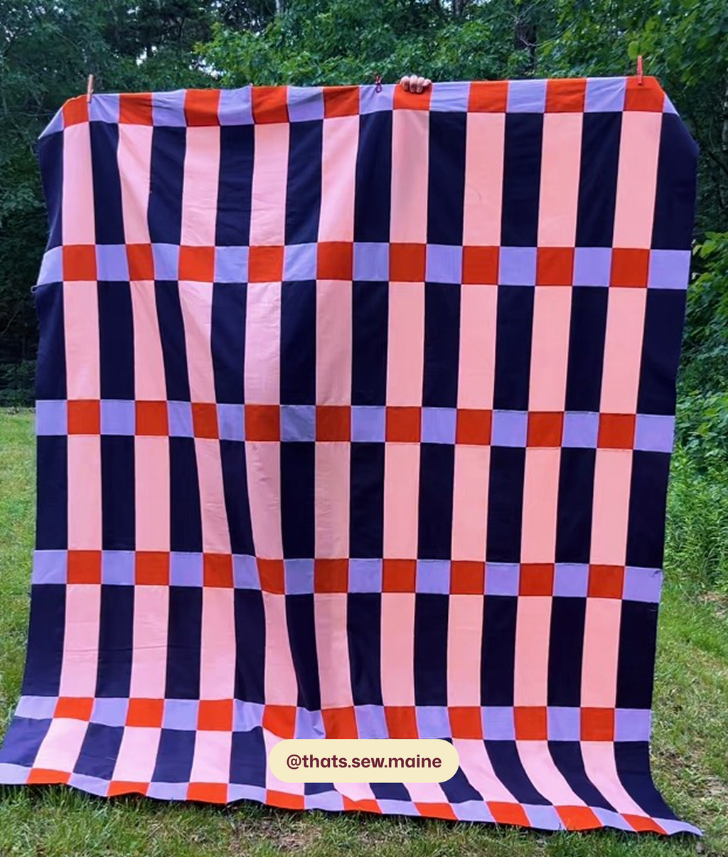 Along the Lines Quilt Pattern